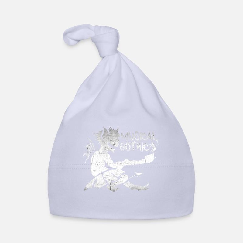 Musikalischer Gothics Dämon Baby Bio-Mütze
