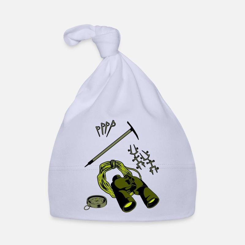 Climber mountaineering rock climbing Organic Baby Cap