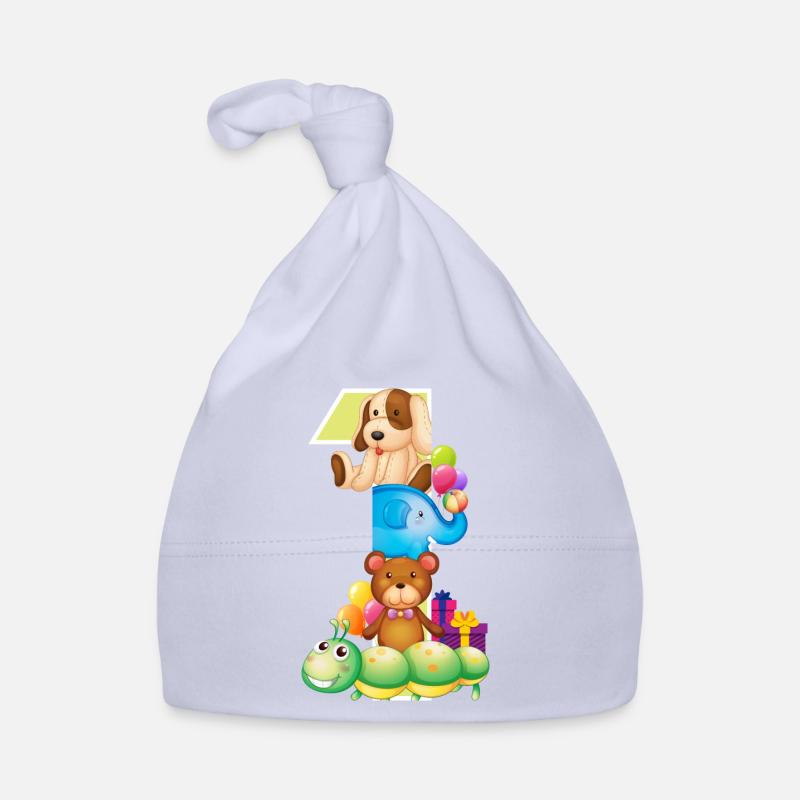 Kinder 1. Geburtstag Tiere ein Jahr Geschenk Baby Bio-Mütze