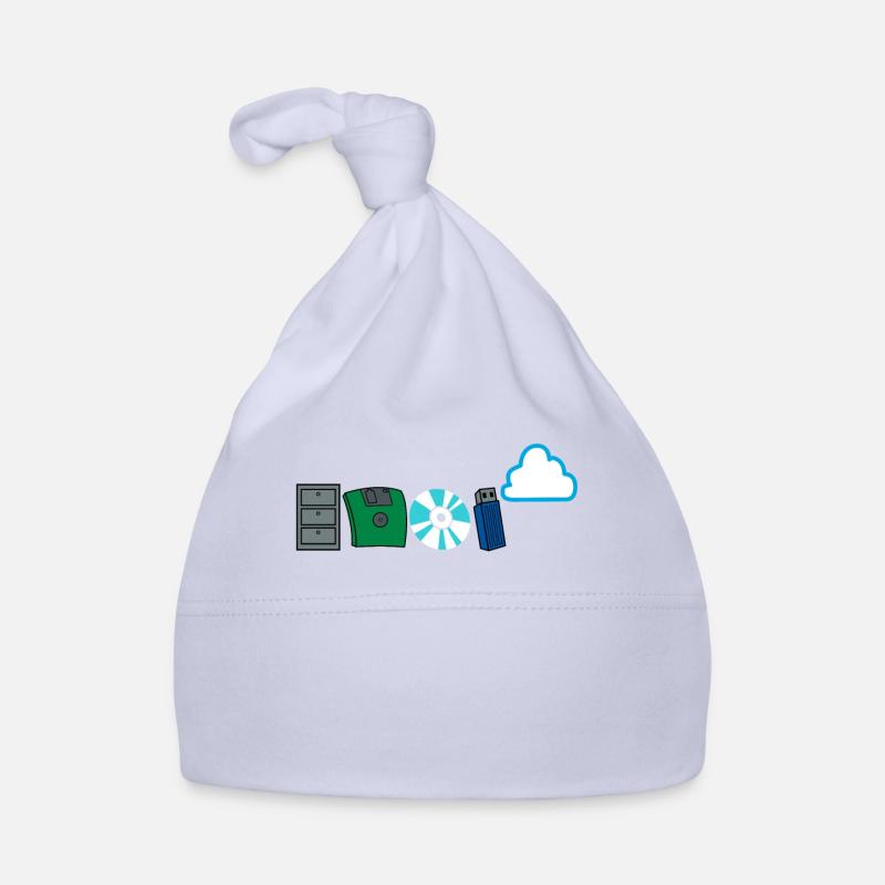 Développeur de logiciels informatiques code programmeur - Bonnet bio Bébé - ciel