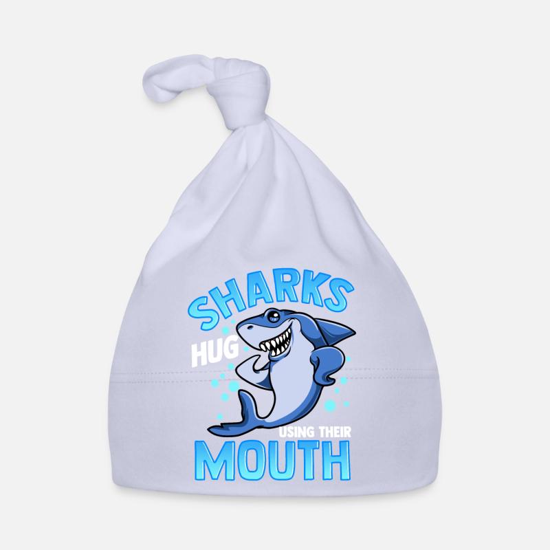 Cute & Funny Sharks Hug Using Their Mouth Organic Baby Cap