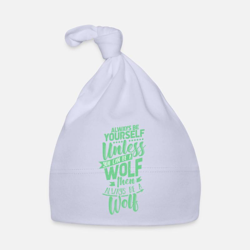 Wolf Baby Bio-Mütze