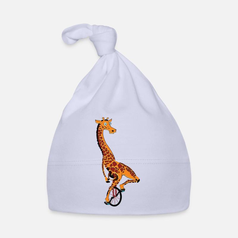 Monocycle, girafe monocycle Bonnet bio Bébé