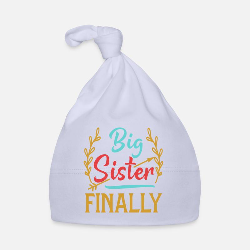 Große Schwester Baby Bio-Mütze