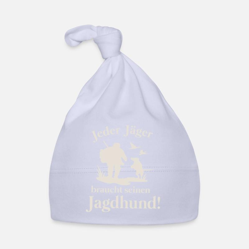Jäger jagdhund Jagen Hund Dackel Geschenk Baby Bio-Mütze