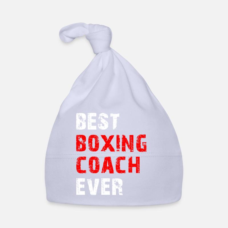 meilleur entraîneur de boxe de tous les temps - Bonnet bio Bébé - ciel
