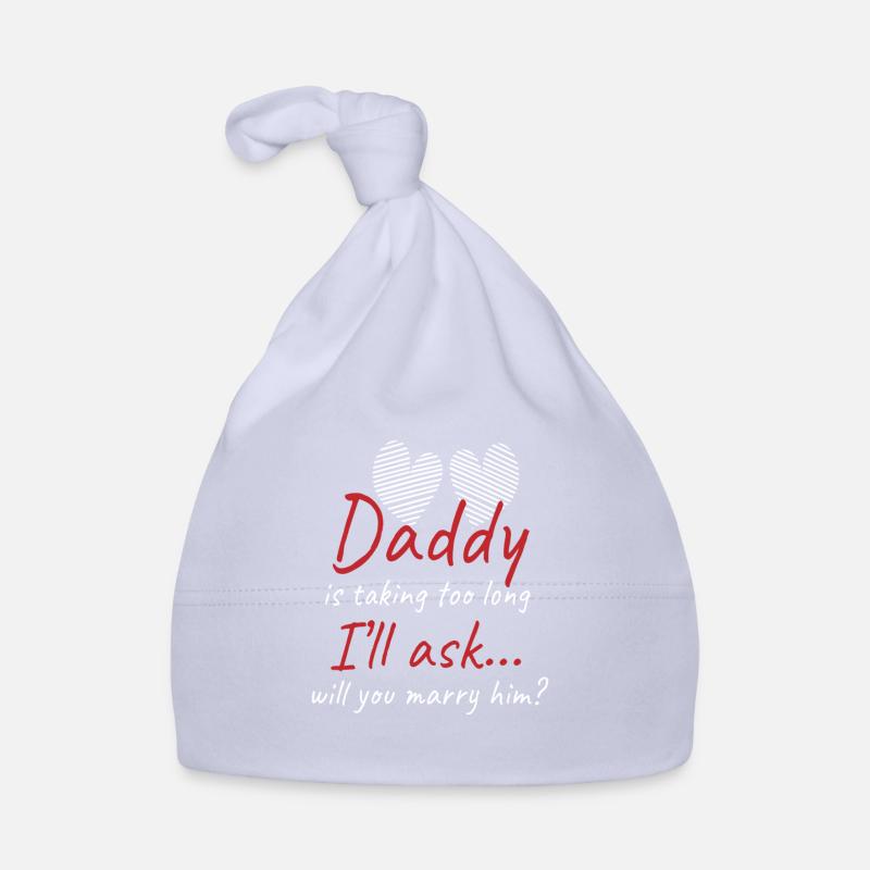Dad takes too long wedding request Organic Baby Cap