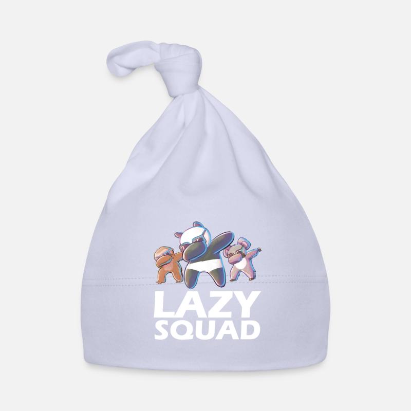Lazy Squad - Dabbing Panda Sloth Koala Bear Organic Baby Cap