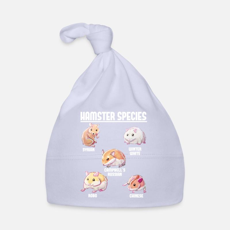Espèces de hamsters Bonnet bio Bébé