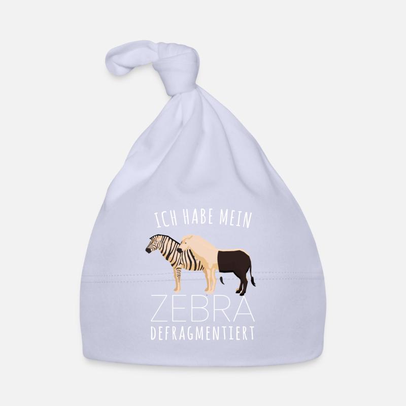 Ich Habe Mein Zebra Defragmentiet IT PC Baby Bio-Mütze