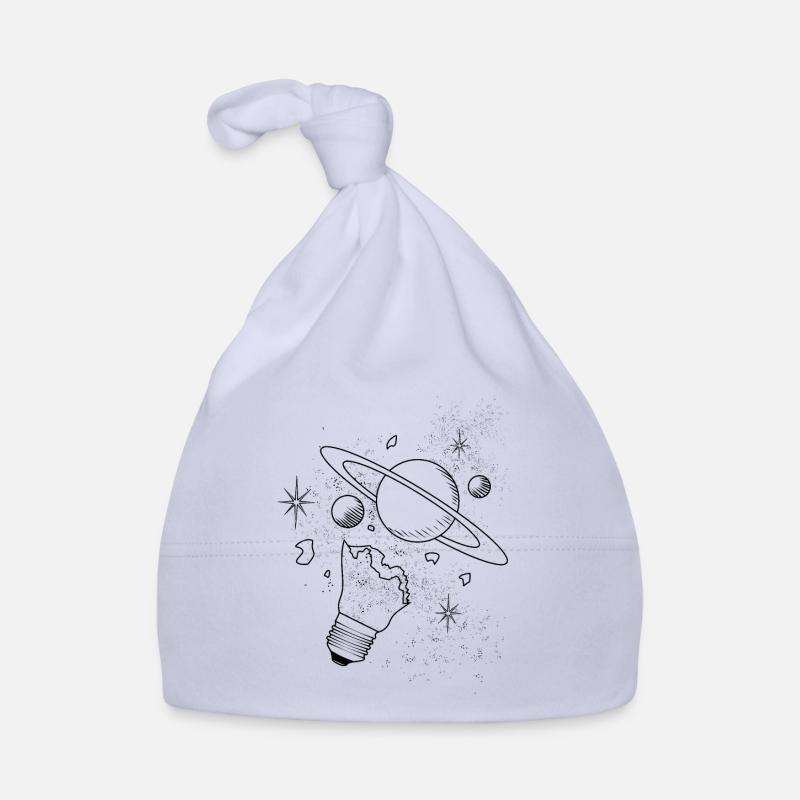 Planets All Universe Universe Orbit Sky Organic Baby Cap