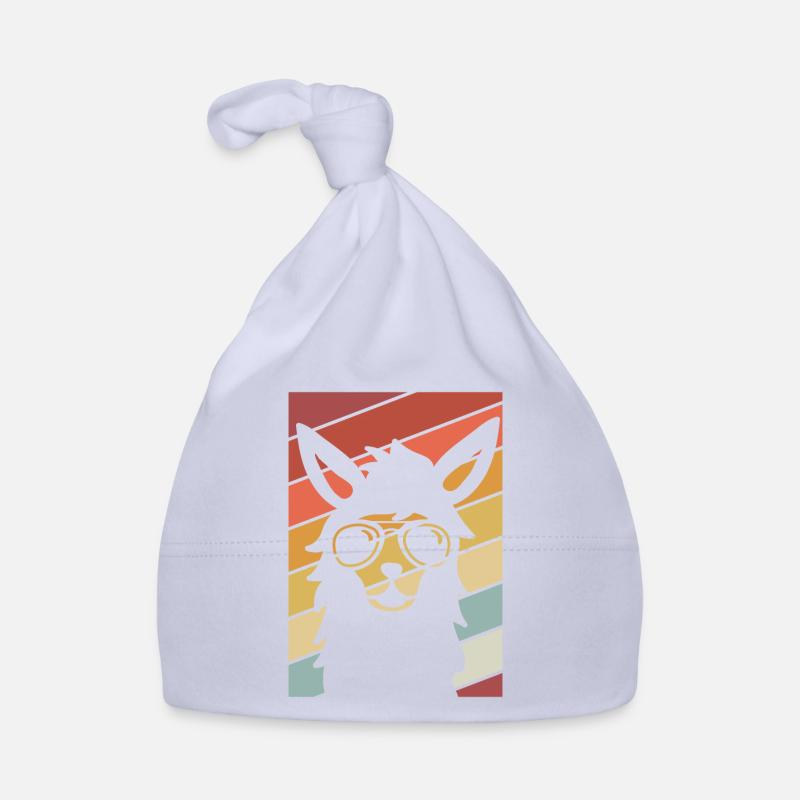 Conception d'été rétro lama Bonnet bio Bébé