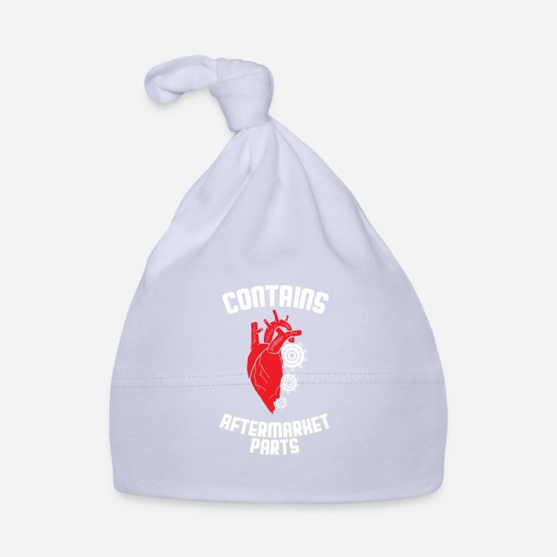 Anatomical Pacemaker Heart Awareness Surgery Gift Organic Baby Cap