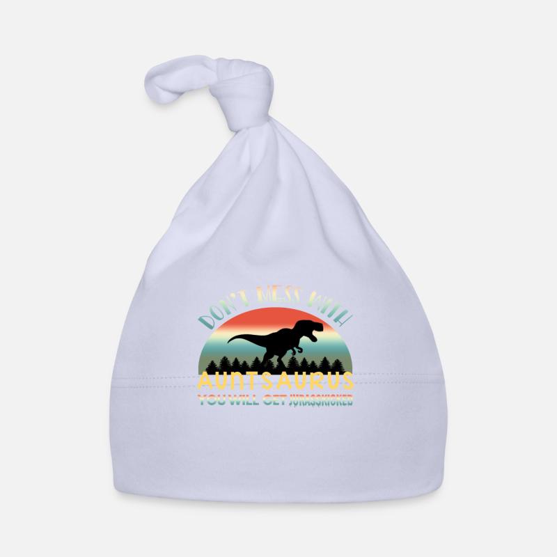 Don't Mess With Auntsaurus Baby Bio-Mütze