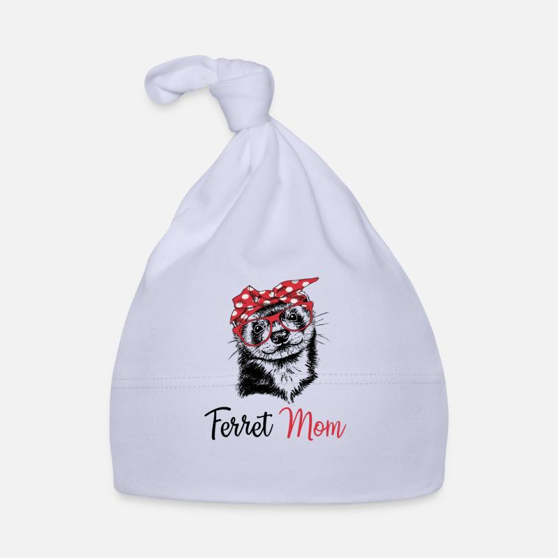 Frettchen Baby Bio-Mütze