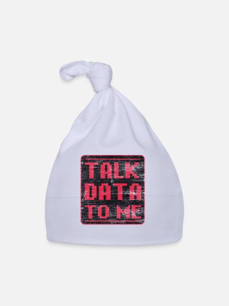 Programming Nerd - Organic Baby Cap - sky - Front