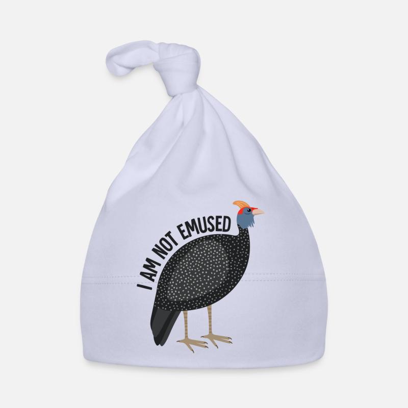 Oiseau émeu drôle disant - Bonnet bio Bébé - ciel