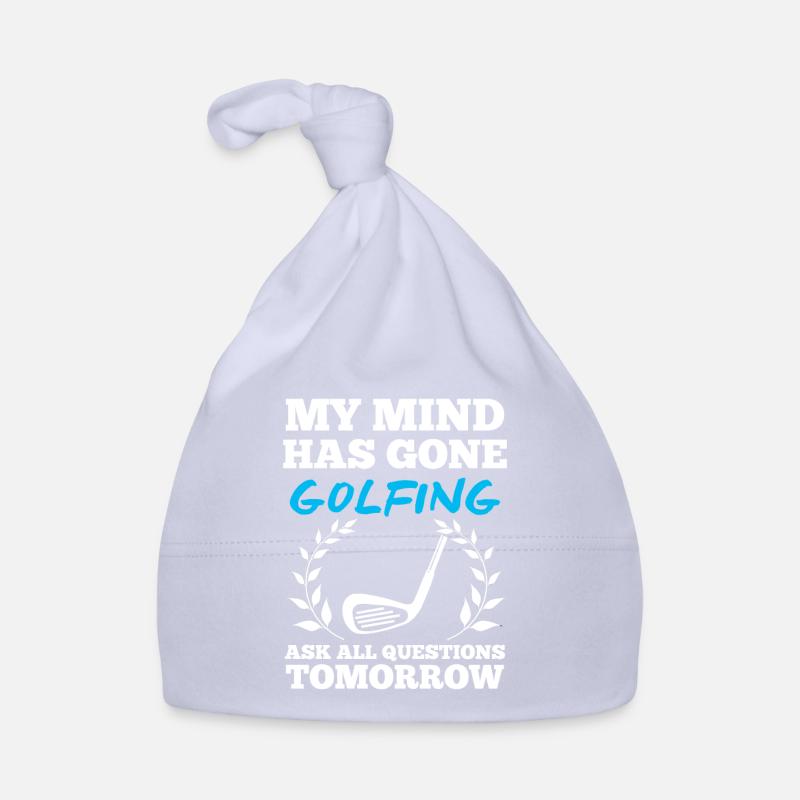 Golf Golfen Golfer Golfball Golfing Golfspieler Baby Bio-Mütze