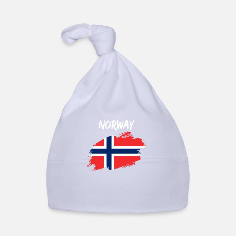 Norvège Drapeau norvégien drapeau Bonnet bio Bébé
