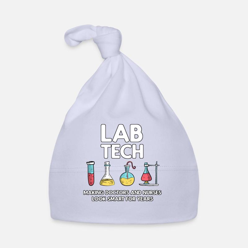 Technicien de laboratoire Lab Tech - Bonnet bio Bébé - ciel