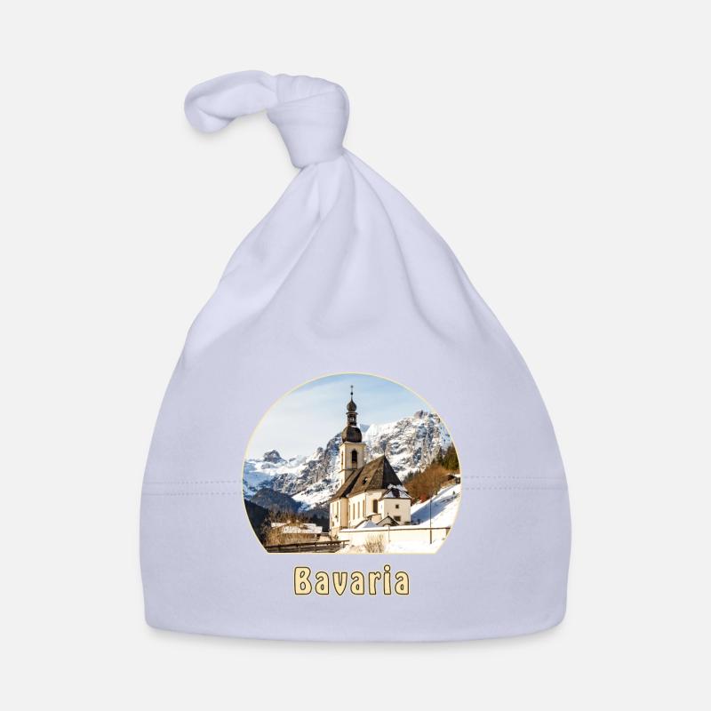 Église de Bavière Ramsau Bonnet bio Bébé