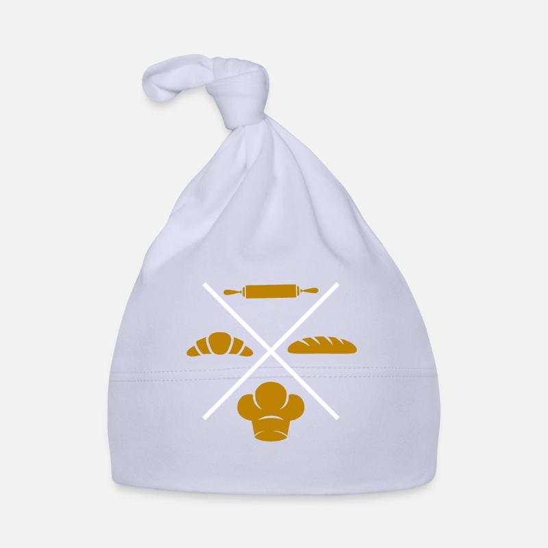 Bake baker bakery gift Organic Baby Cap