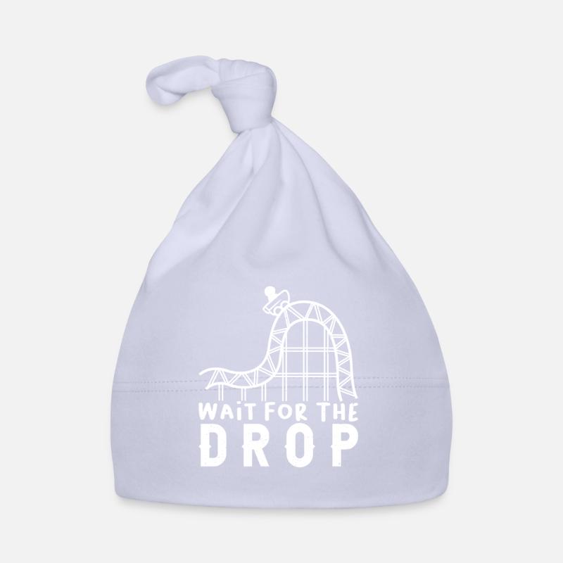 Roller Coaster Ride Fan Wait for the Drop Gift Bonnet bio Bébé