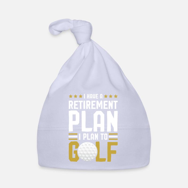 Golf Golfer Spruch Baby Bio-Mütze