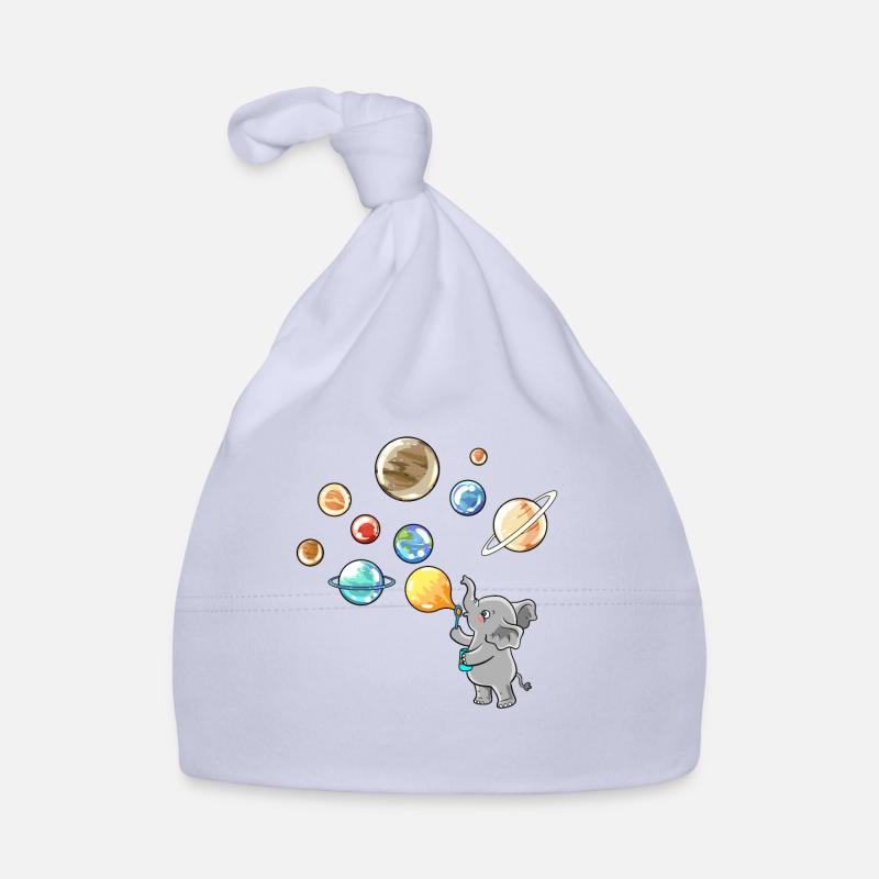 Planète la plus ensoleillée Elephant Ballons Bonnet bio Bébé