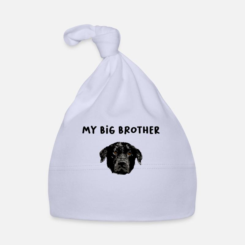 Mon chien Big Brother - Bonnet bio Bébé - ciel