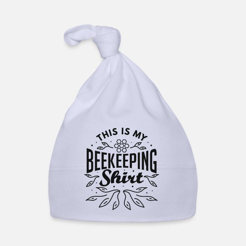 This Is My Bee Keeping Cool Saying Beekeeper Organic Baby Cap