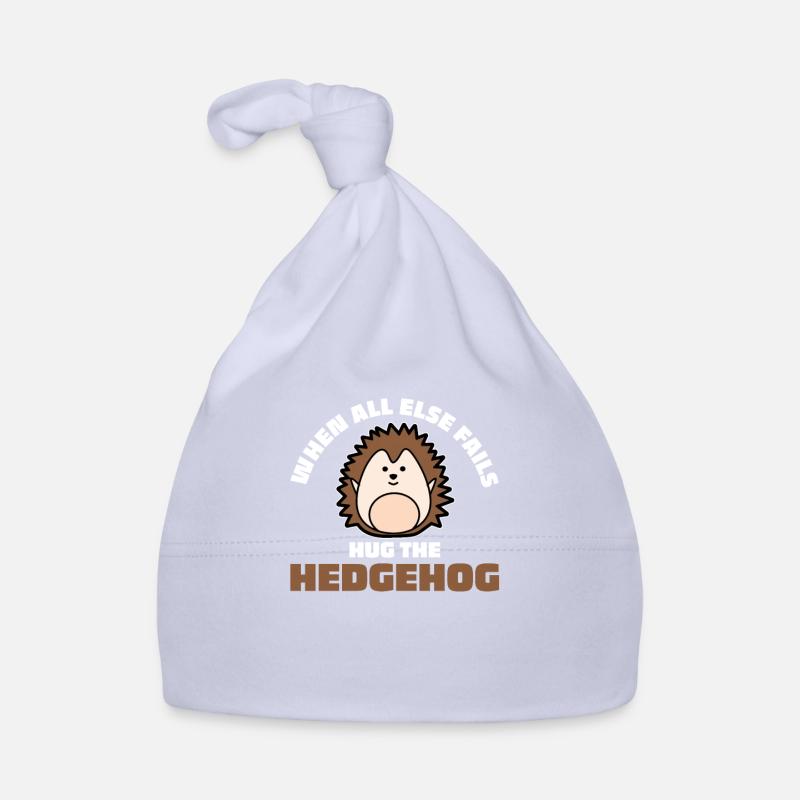 Hérisson disant drôle Bonnet bio Bébé