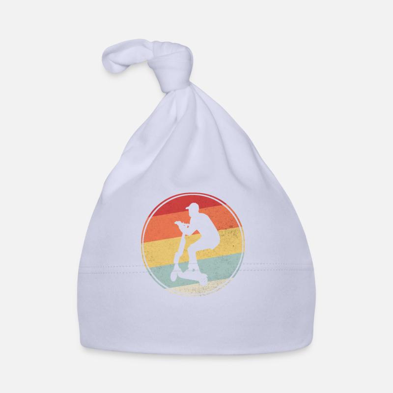 Stunt Scooter Roller Rollerfahrer Geschenk Baby Bio-Mütze