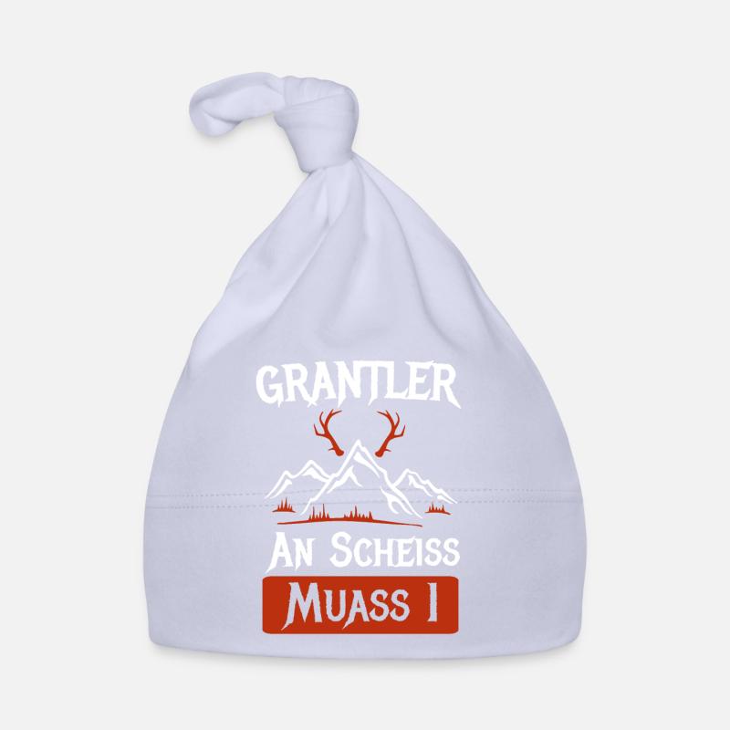 Grantler An Scheiss Muass I Grantln Geschenk Baby Bio-Mütze
