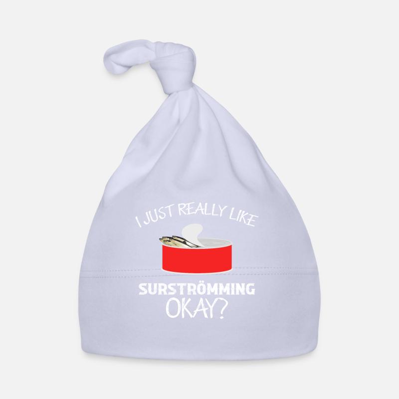 Surströmming Hering Schweden Geschenk Baby Bio-Mütze