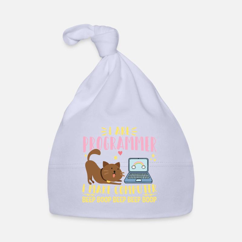 I Are Programmer I Makes Computer Beep Boop Coder Baby Bio-Mütze