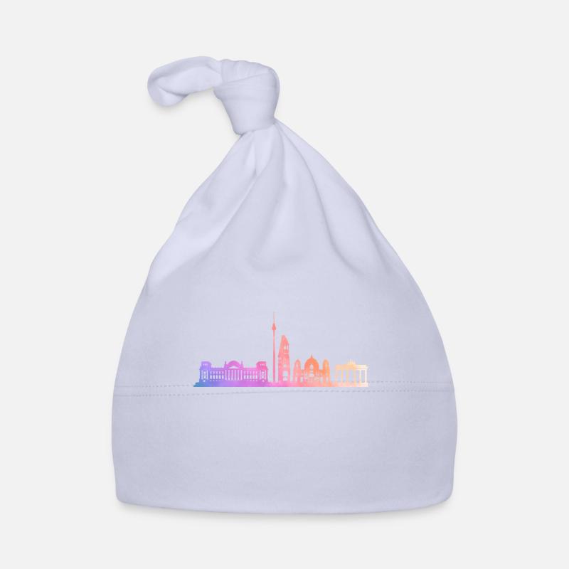 Skyline de Berlin Capitale de Berlin Bonnet bio Bébé