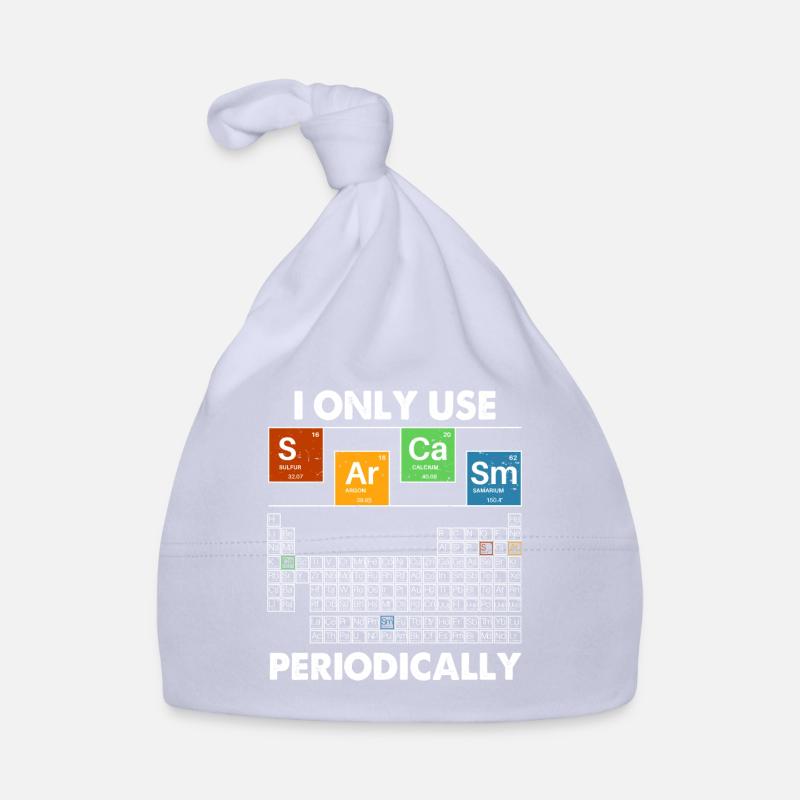 I Only Use Sarcasm Periodically Bonnet bio Bébé