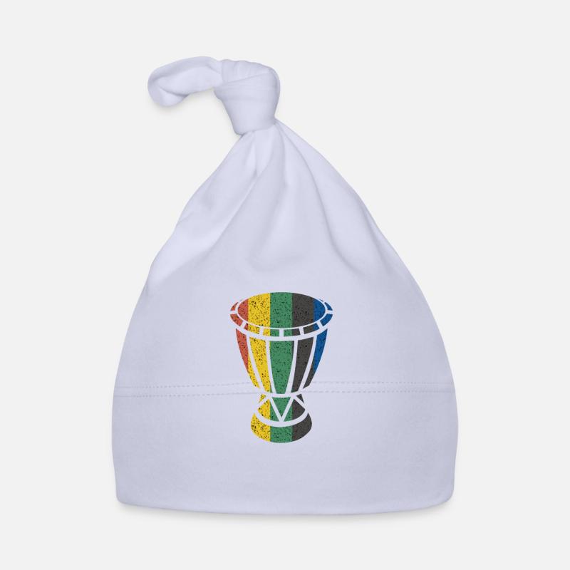 Djembe Bongos Junkies African Drum Drum Organic Baby Cap