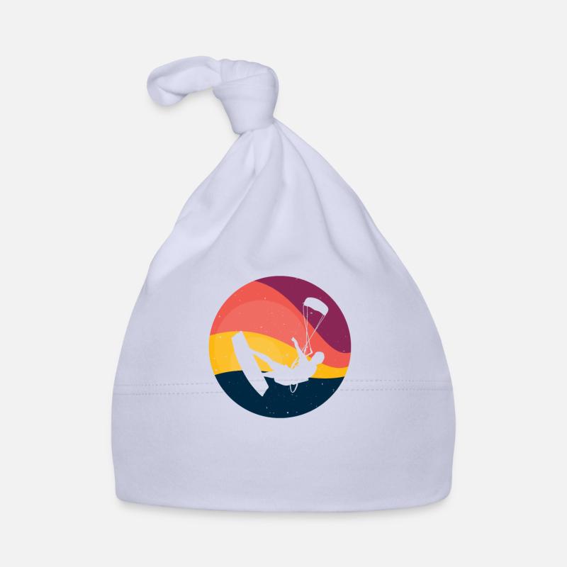 Kite Kiteboarding Kitesurfer Kiteboard Geschenk Baby Bio-Mütze