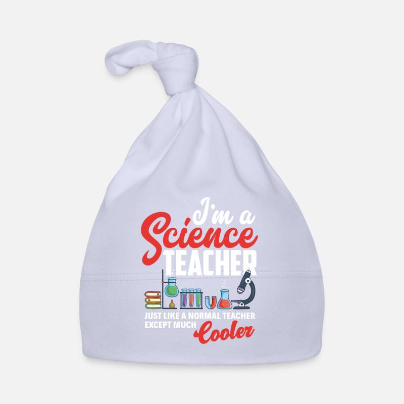 Cadeau drôle de professeur de chimie des sciences Bonnet bio Bébé