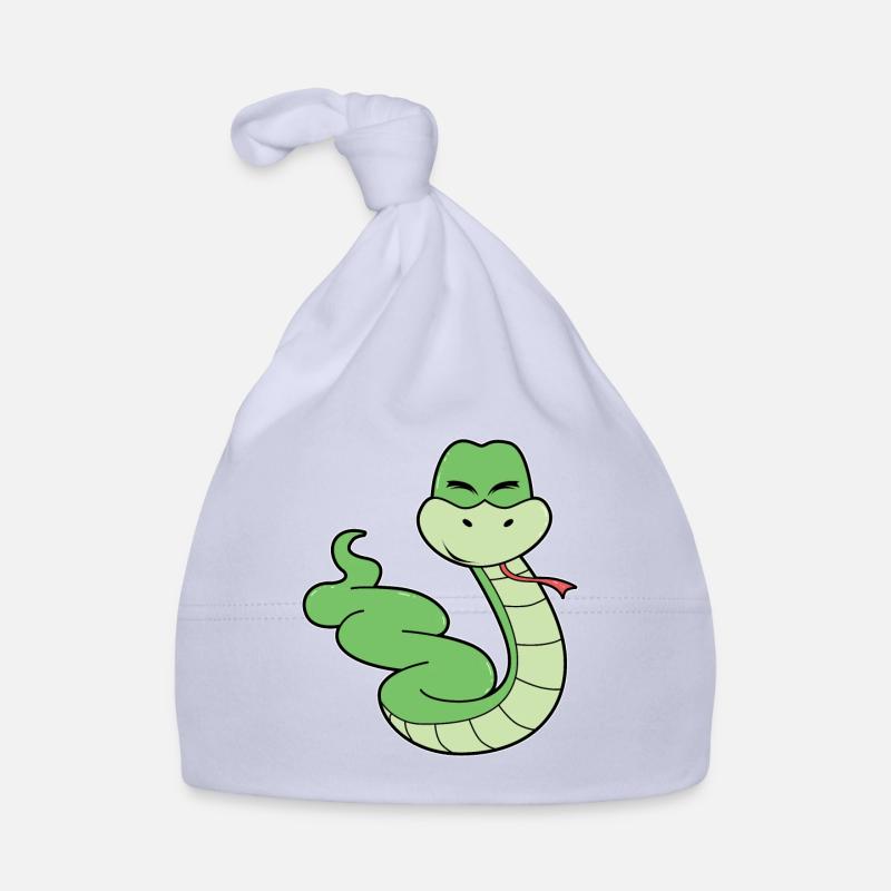 Niedlich Schlange Baby Bio-Mütze