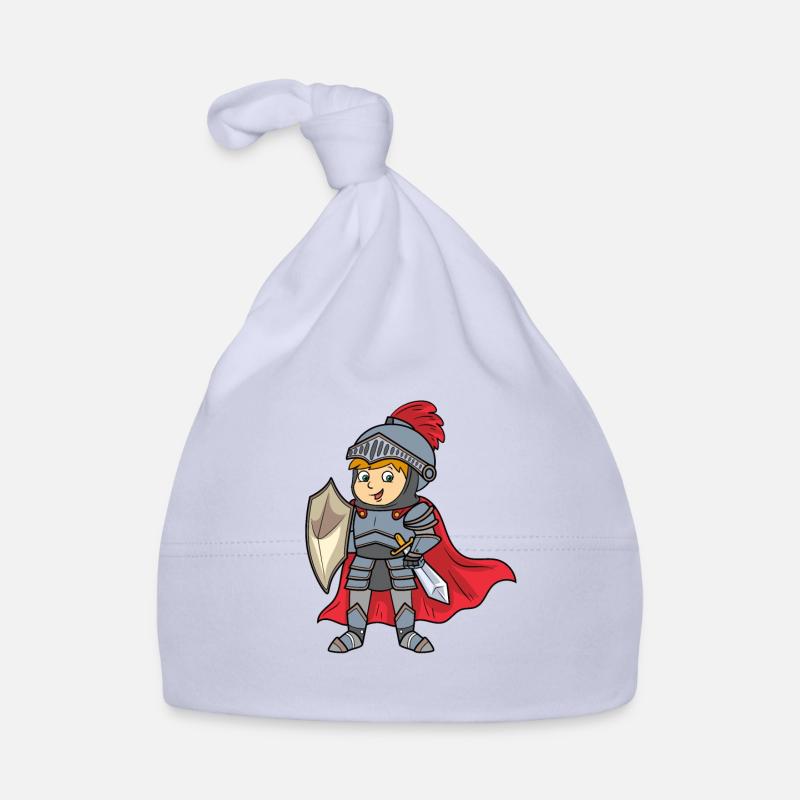 Chevalier amical comme conception de cadeau d'anniversaire Bonnet bio Bébé