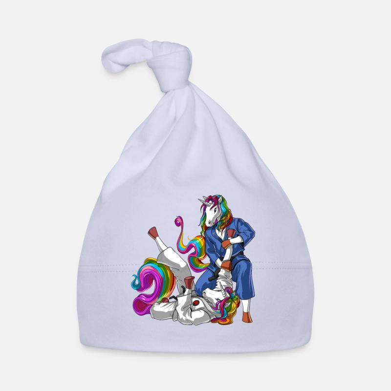 Combattants de Jiu-Jitsu licorne Bonnet bio Bébé