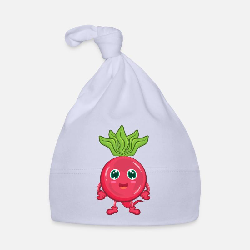 Radieschen Gemüse Baby Bio-Mütze