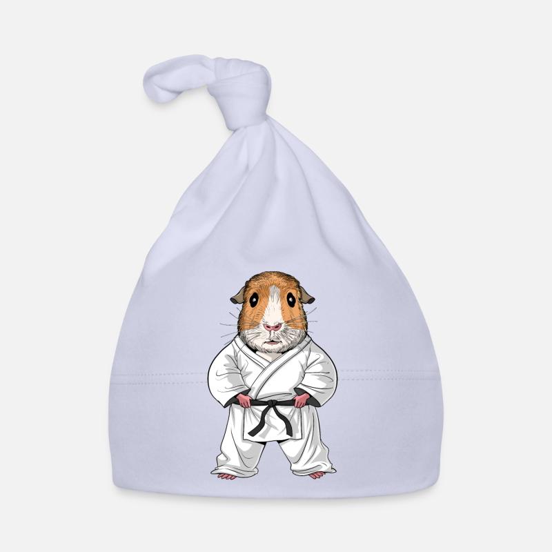 Karaté cochon d'Inde Bonnet bio Bébé