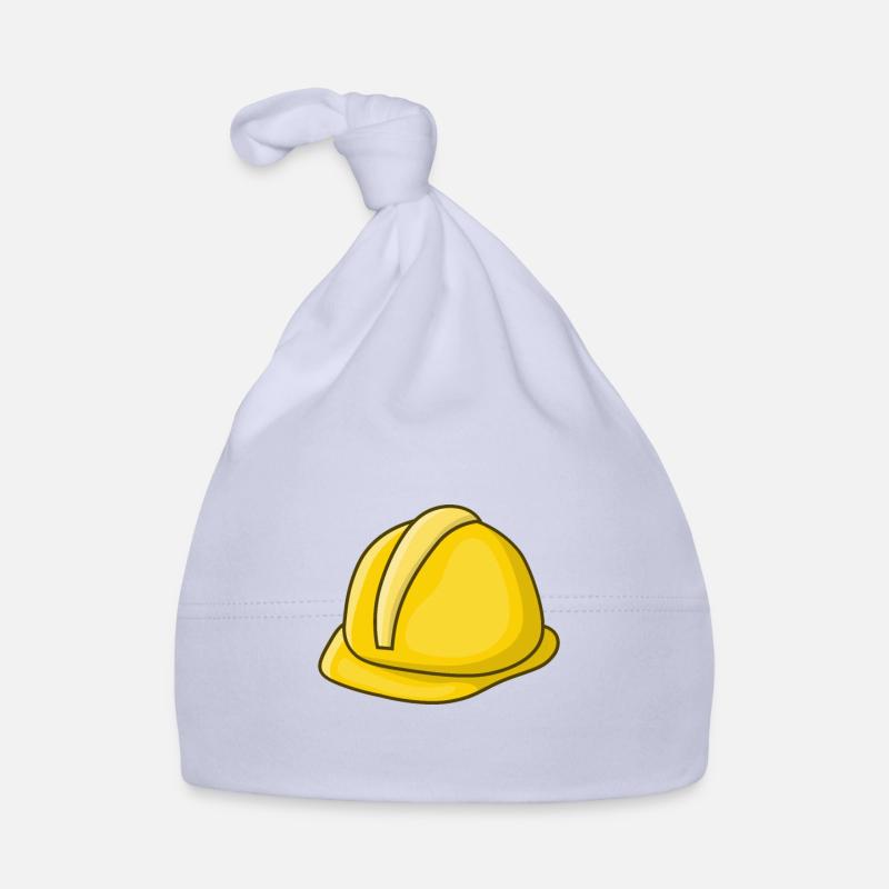 Hardhat construction worker craftsman Organic Baby Cap