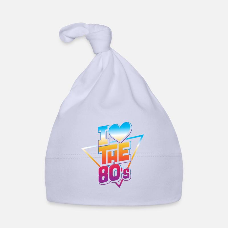 Heart| 80s| Decade| Triangle| La vieille école| Vintage Bonnet bio Bébé