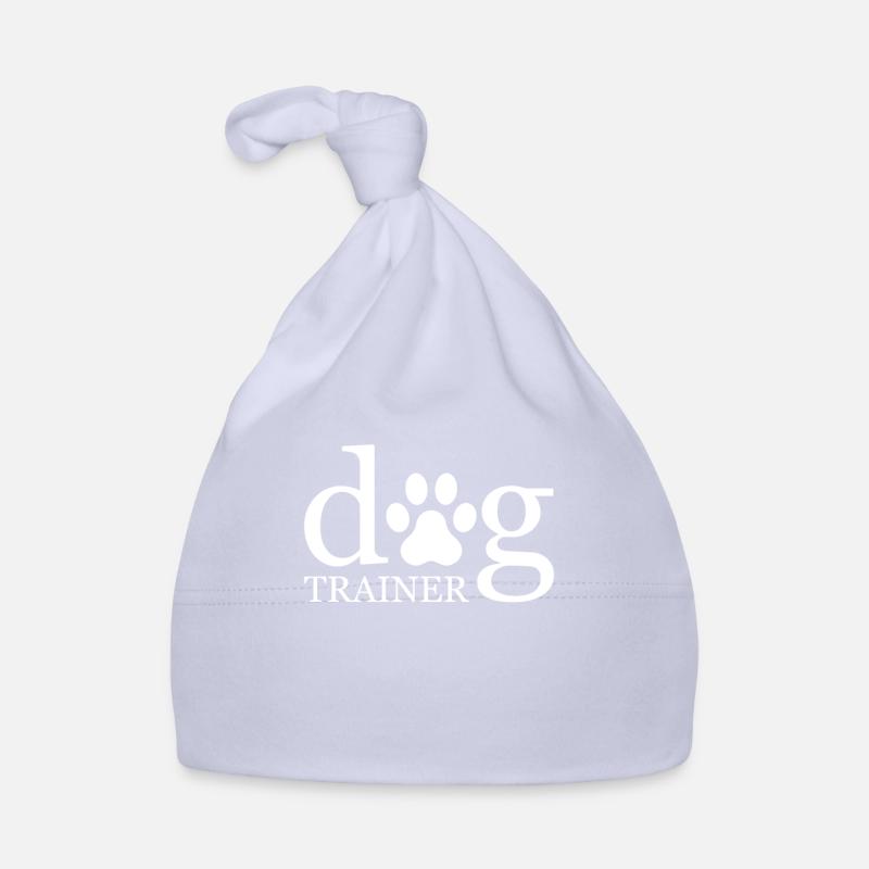Drôle de chien dresseur de chien école de chien - Bonnet bio Bébé - ciel