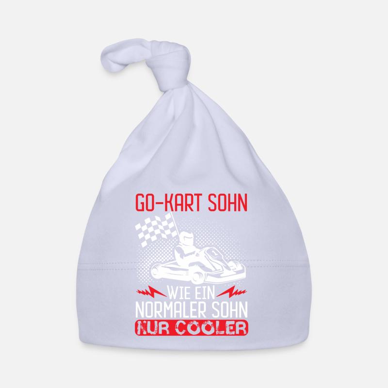 Go Kart Sohn Wie Ein Normaler Sohn Nur Cooler Baby Bio-Mütze